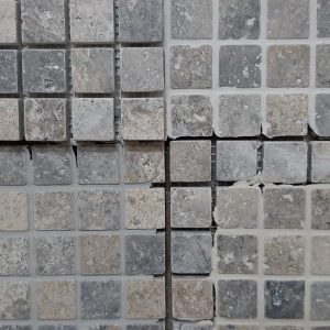 Mozaiek Grigio Silver GreyTravertin 2.3x2.3