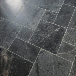 Turks marmer / hardsteen antique blue romaans verbandx1.2cm