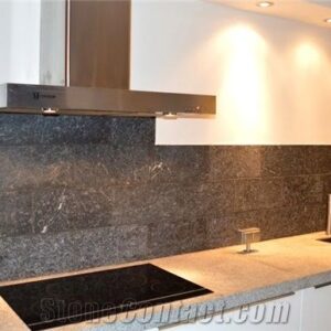 Turks marmer / hardsteen 40.6×20.3x1.2 antique black vloer/wandtegel