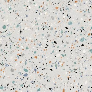 Gobi Bianco Vloer/wandtegel 60x60cm rett Terrazzo