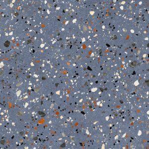 Gobi Blu Vloer/wandtegel 60x60cm rett Terrazzo