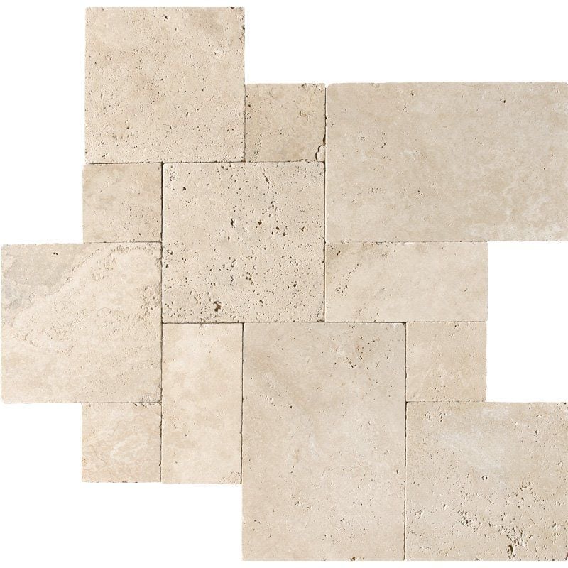 Beige light anticato travertin Jumbo Patternx1.2cm