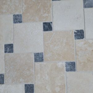 Light travertin 15x15 molenwiek vloer/wandtegel