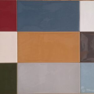 Jabo Atmosphere Mix wandtegel 12.5x25cm vintage