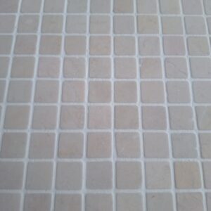 Mozaiek Botticino beige marmer 2,3x2,3