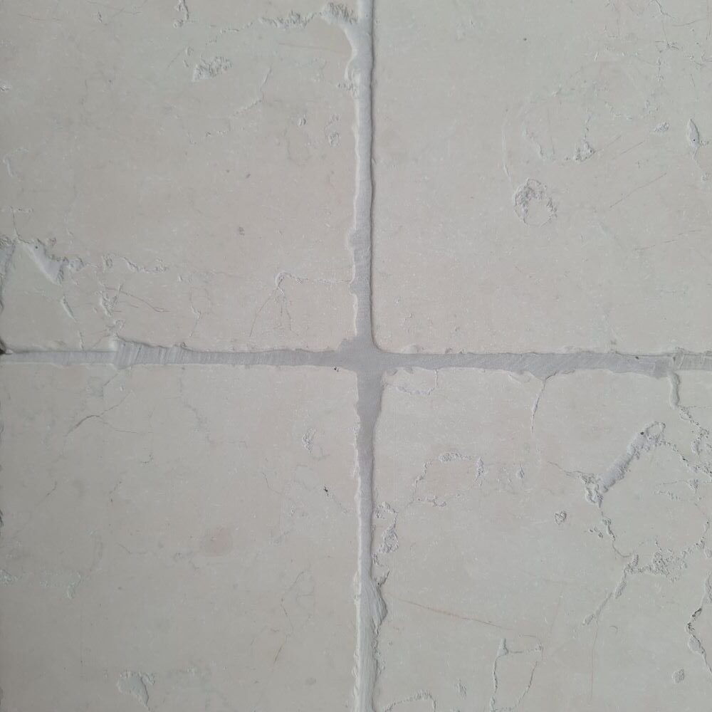 Biancone marmer anticato 15x15x1 vloer/wandtegel