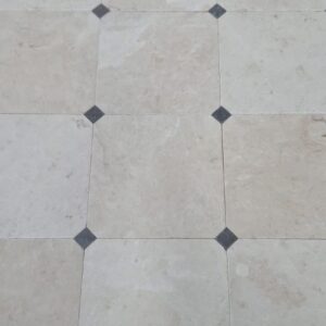 Beige marmer 20x20x1 / 2.3x2.3x1 octagon vloer/wandtegel