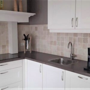 Beige Light travertin 10x10x1 vloer/wandtegel