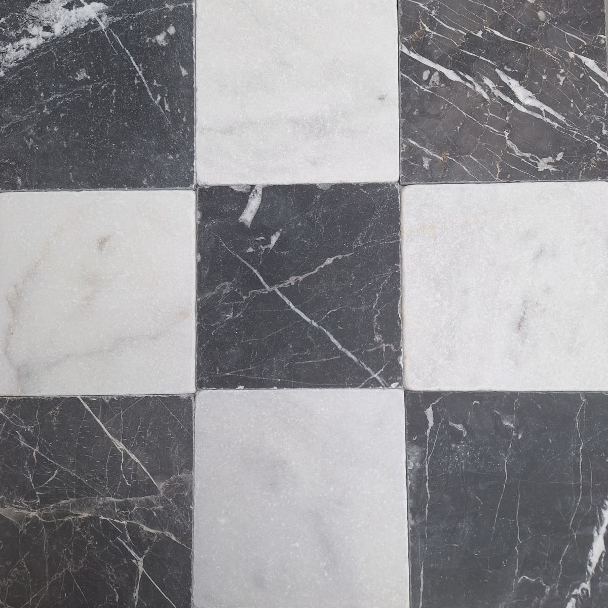 Wit en Torros marmer anticato 20x20x1cm vloer / wandtegel