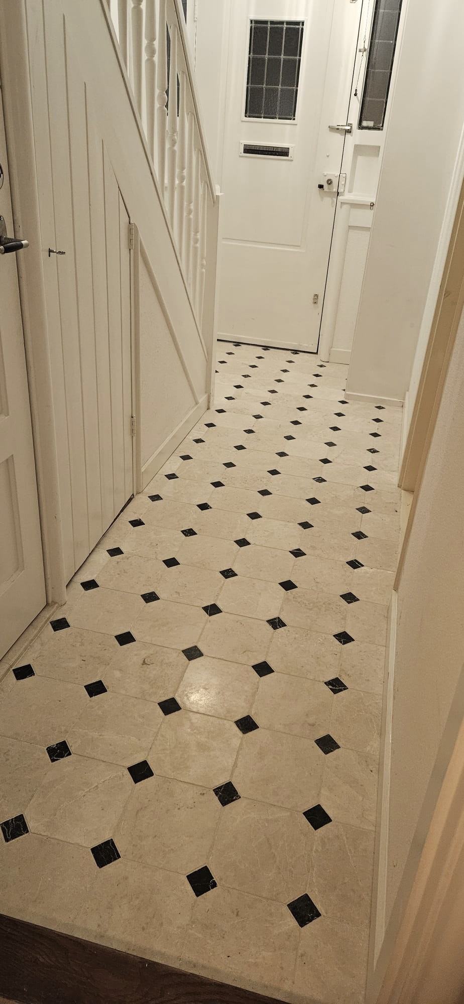 Beige Light marmer 20x20x1 / 4.8x4.8x1 octagon vloer/wandtegel